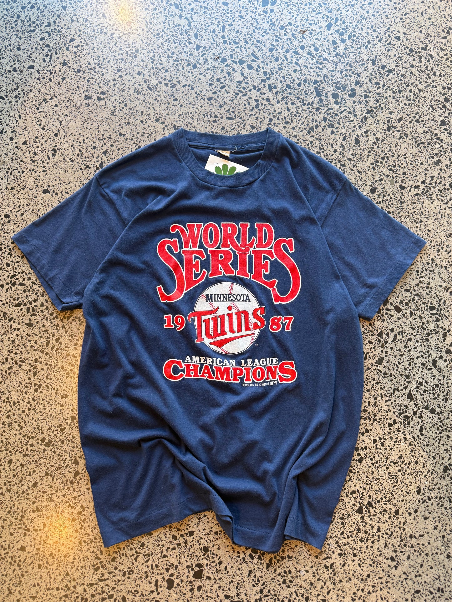 1980's Minnesota Twins World Series Baseball Tee - XL