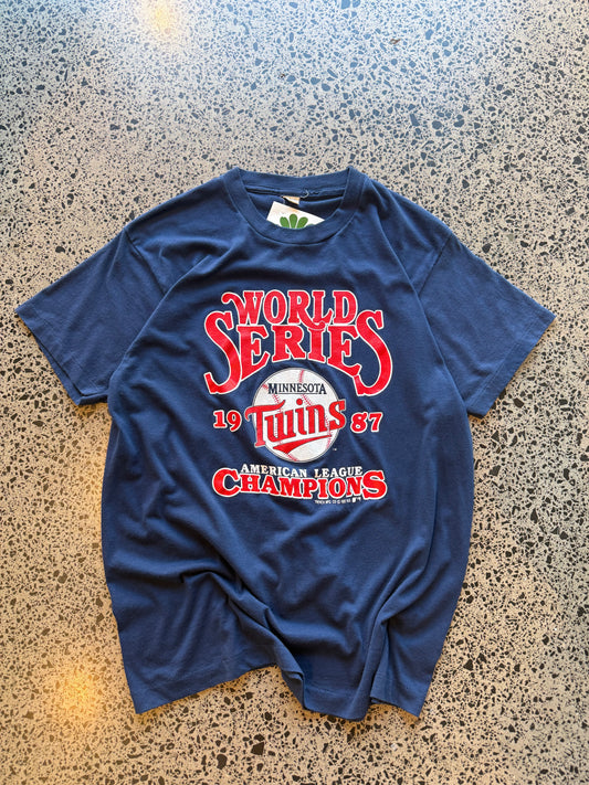 1980's Minnesota Twins World Series Baseball Tee - XL