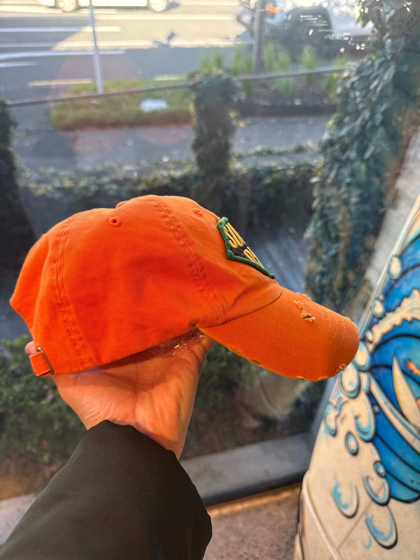 Distressed 'Super' Cap