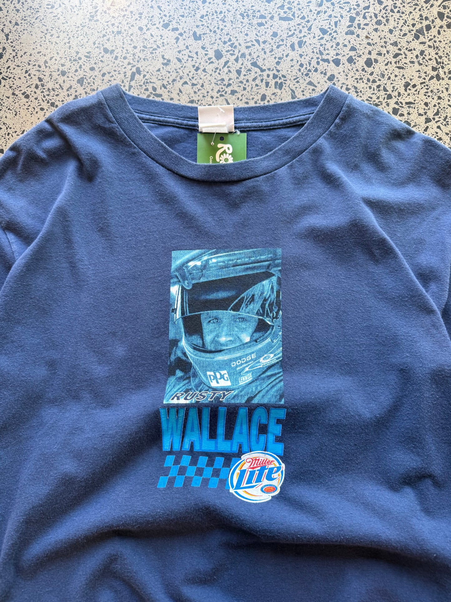 2003 Rusty Wallace NASCAR Long Sleeve Shirt - M