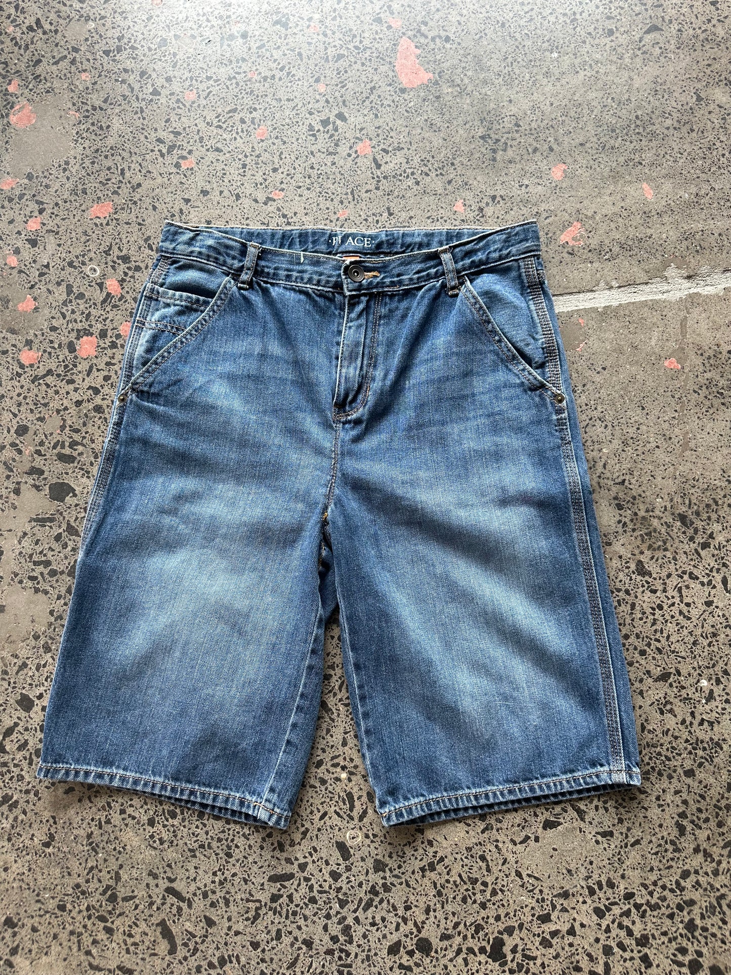 Dark wash Denim Jorts - 30W