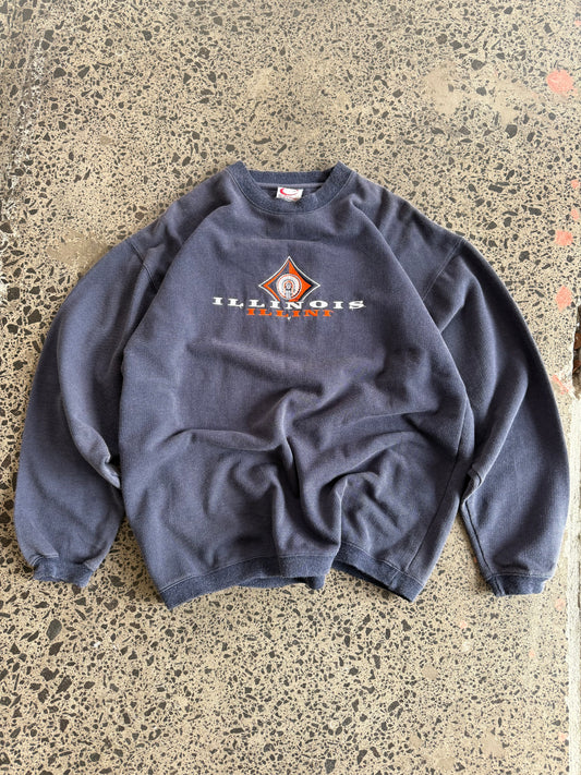 90's Illinois Crewneck - M