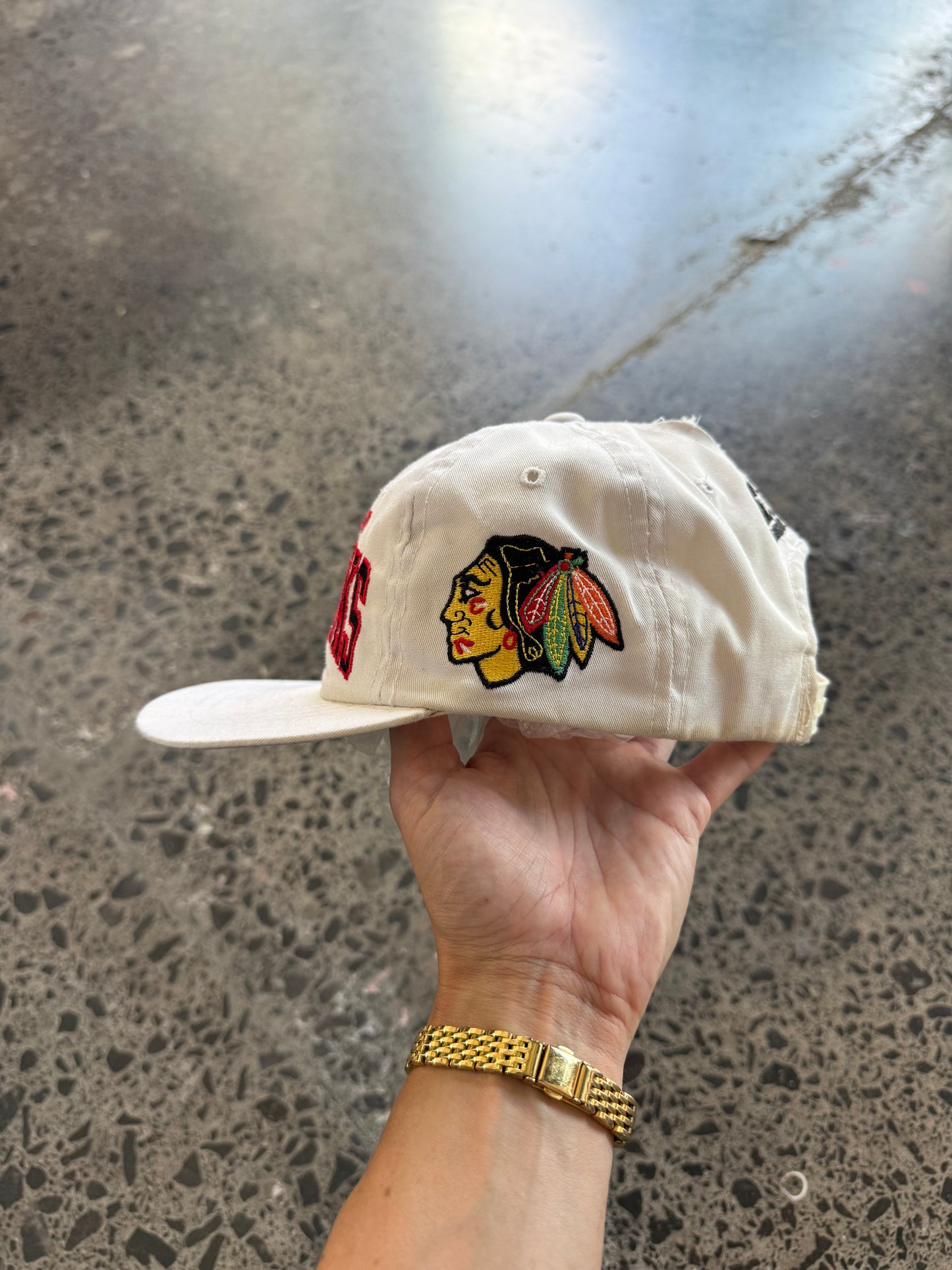 90's NHL Chicago Blackhawks Cap