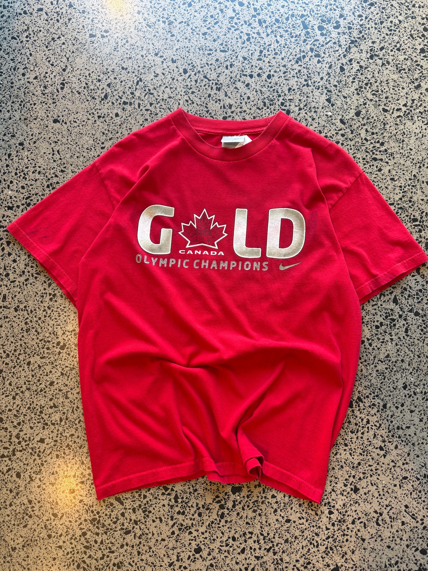 2010 Canadian Olympic Gold Tee - L