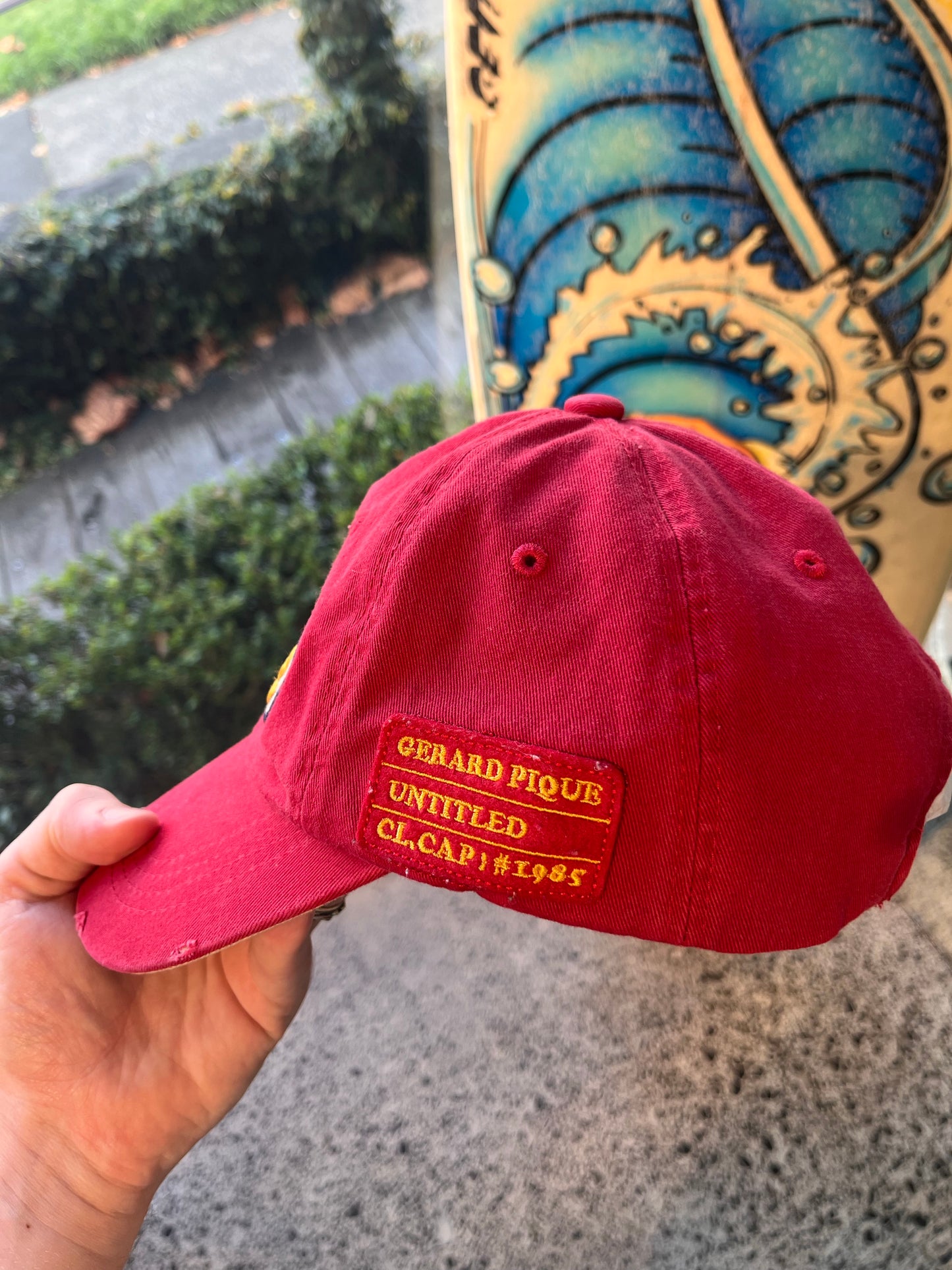 ‘Ultimate’ Gerard Pique Patch Red Cap