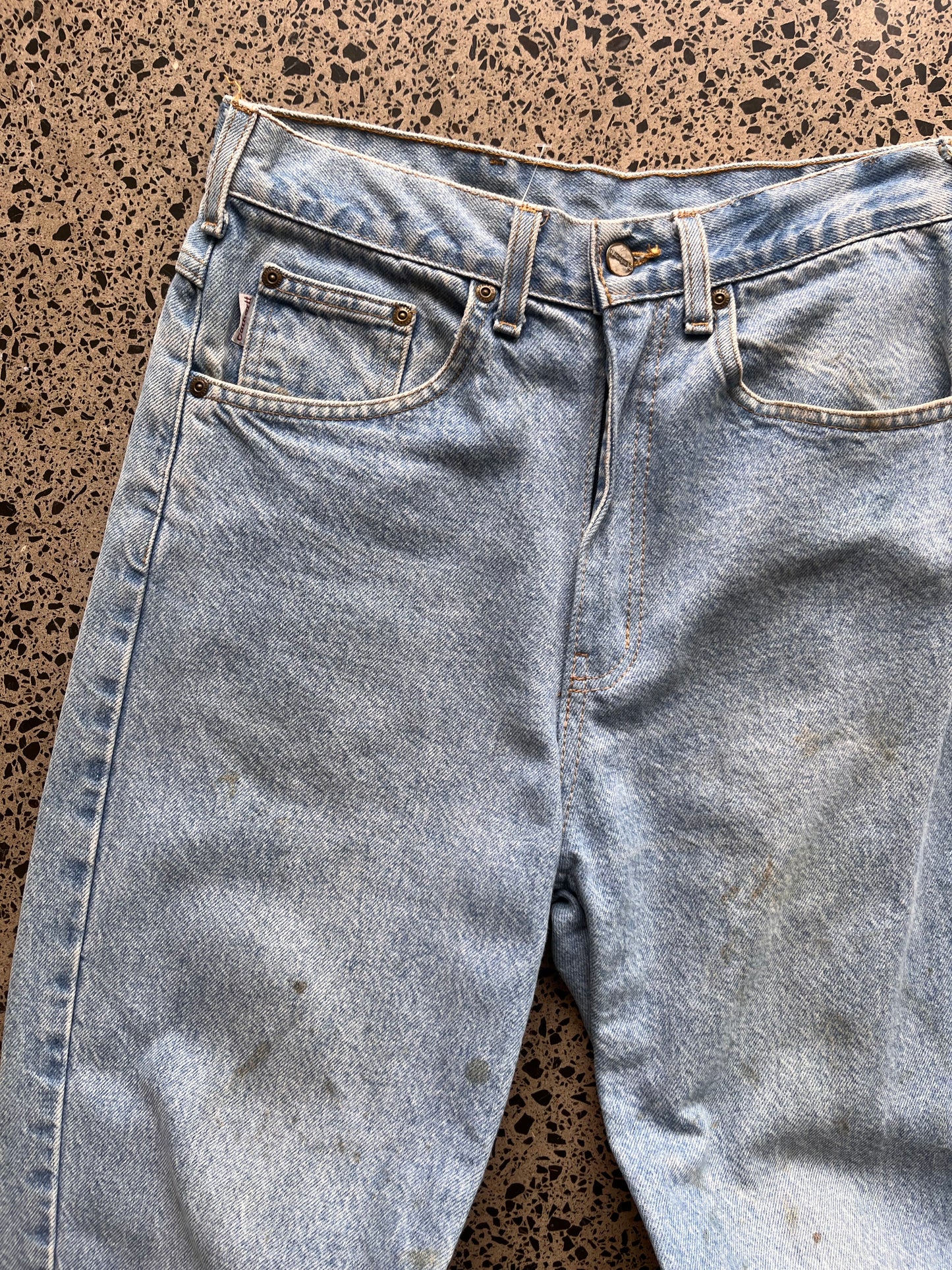 Carhartt Blue Denim Jeans - 30W by 33L