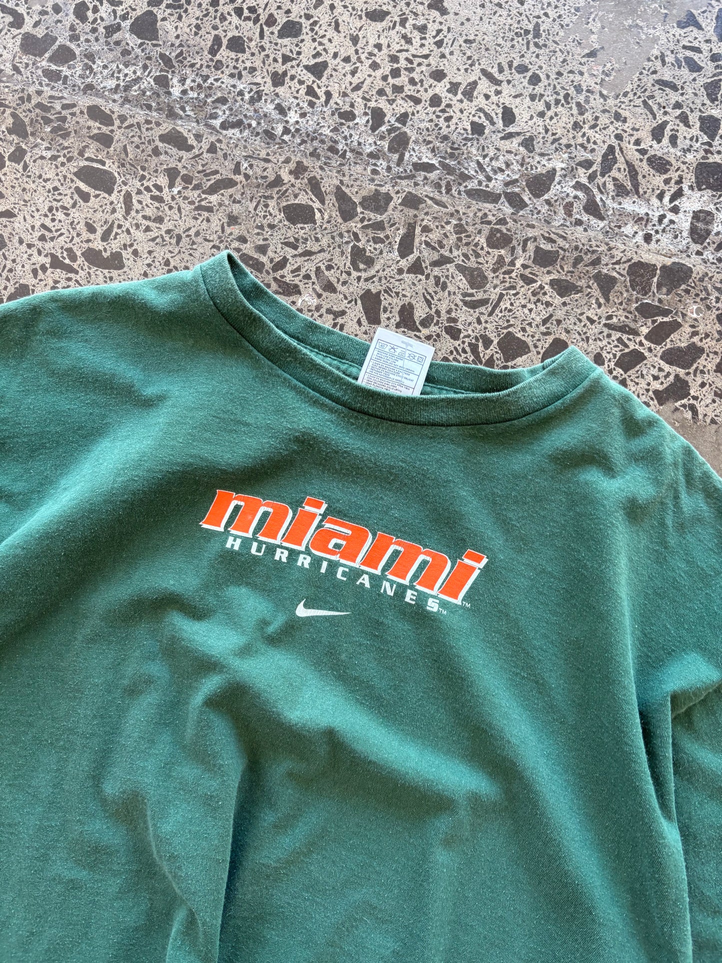 90's Miami Hurricanes NFL Tee -XL