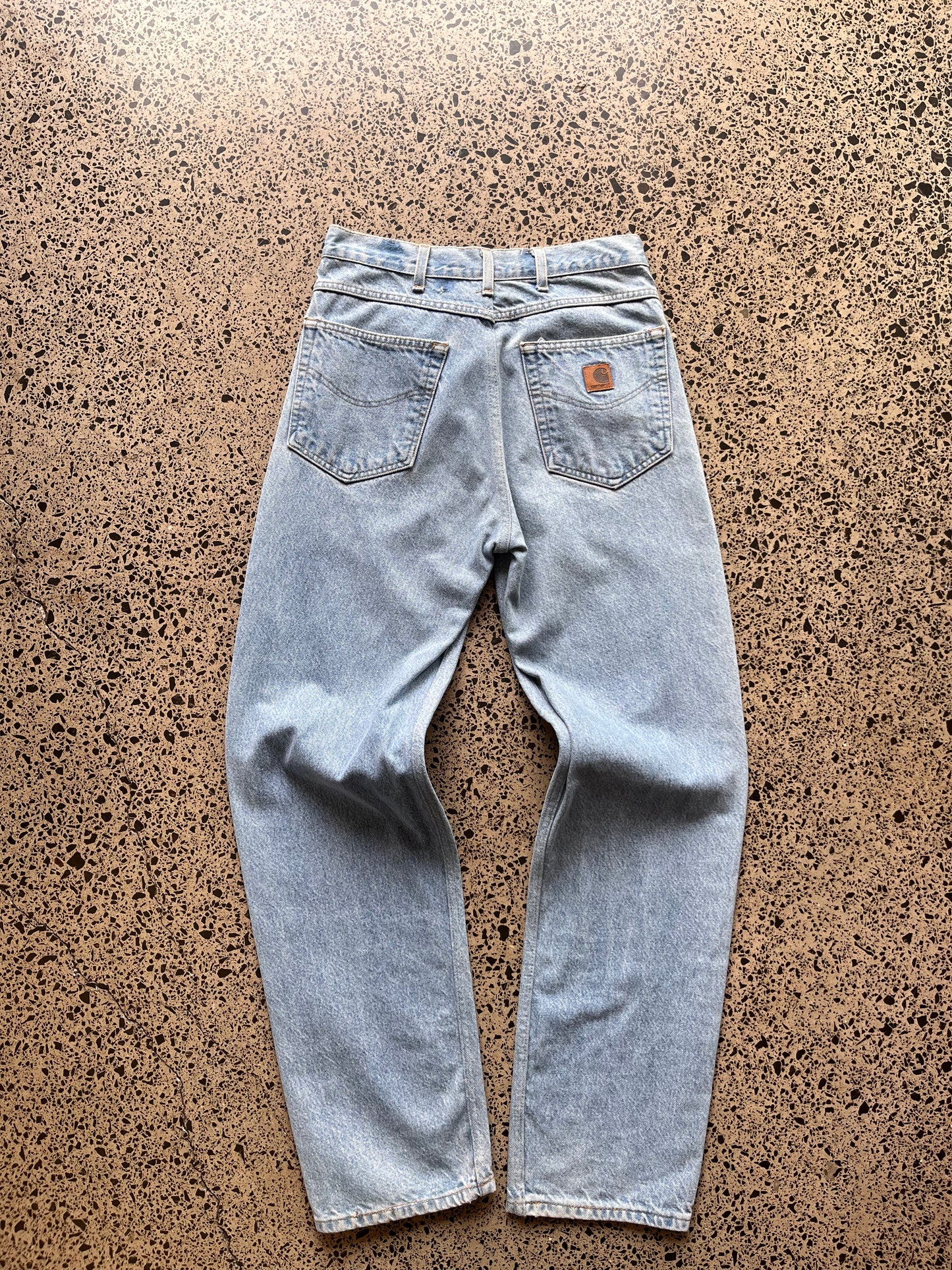 Carhartt Blue Denim Jeans - 30W by 33L
