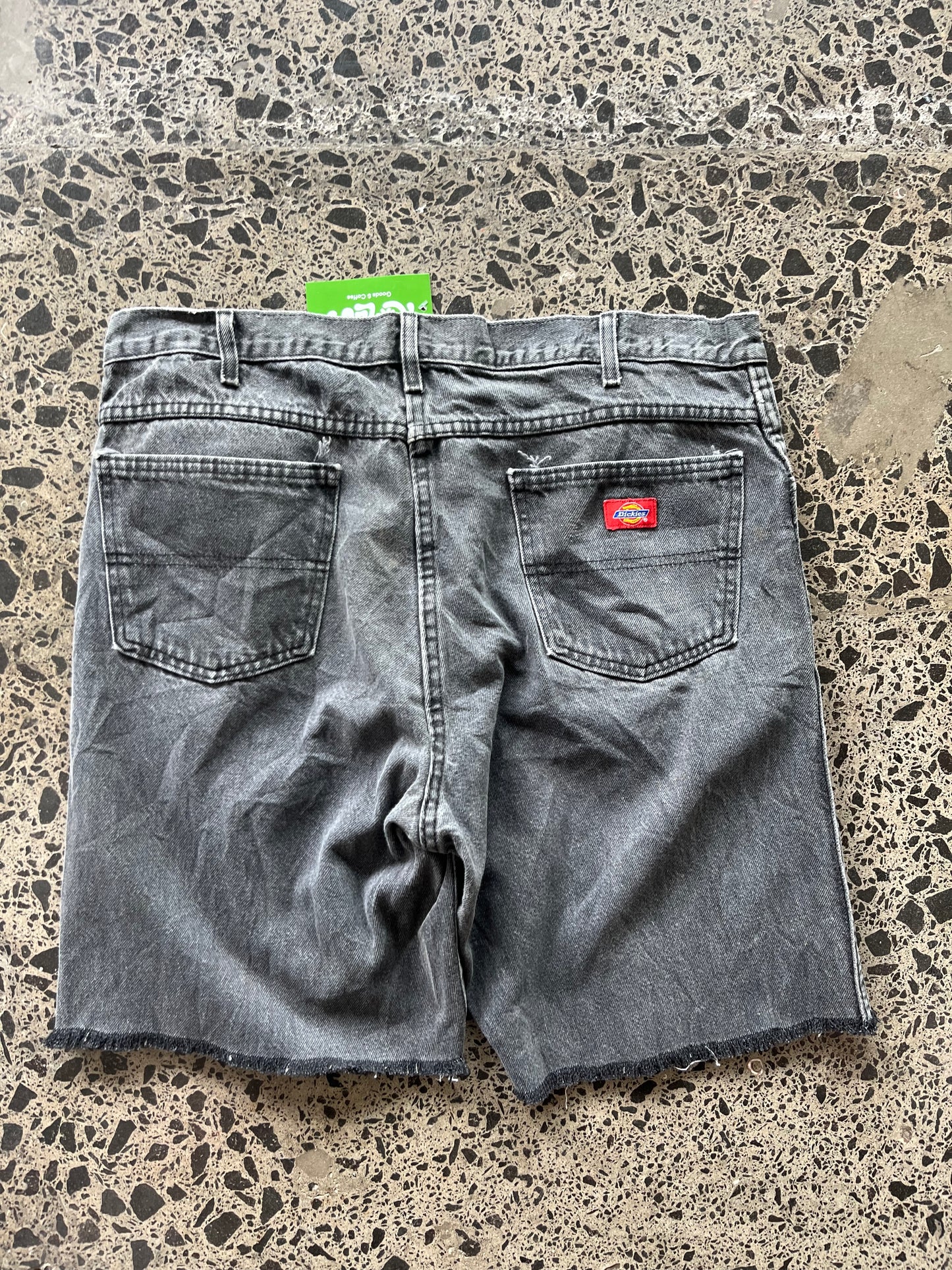 Black Dickies Denim Jorts - 36W