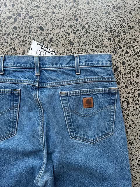 Womens Blue Denim - 16/ 36W 34L #128