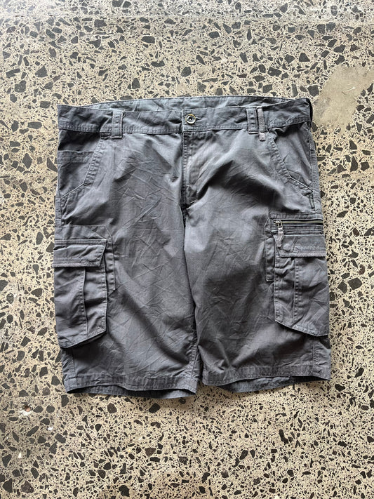 Dark Grey Cargo Shorts - 40W