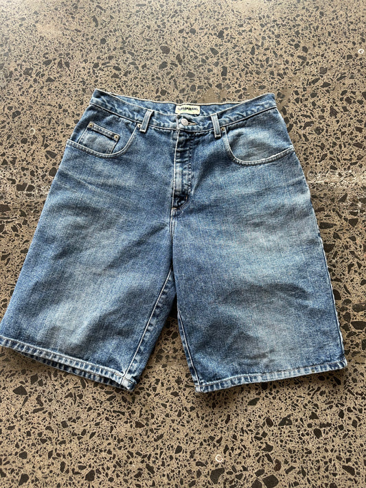 Guess Mid Wash Denim Jorts - 30W