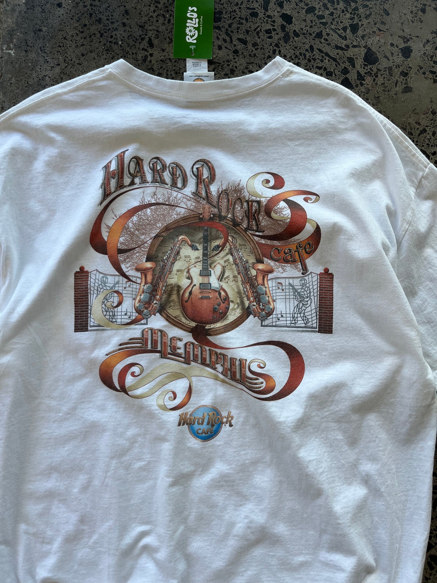 Graphic Hard Rock T-shirt - XL