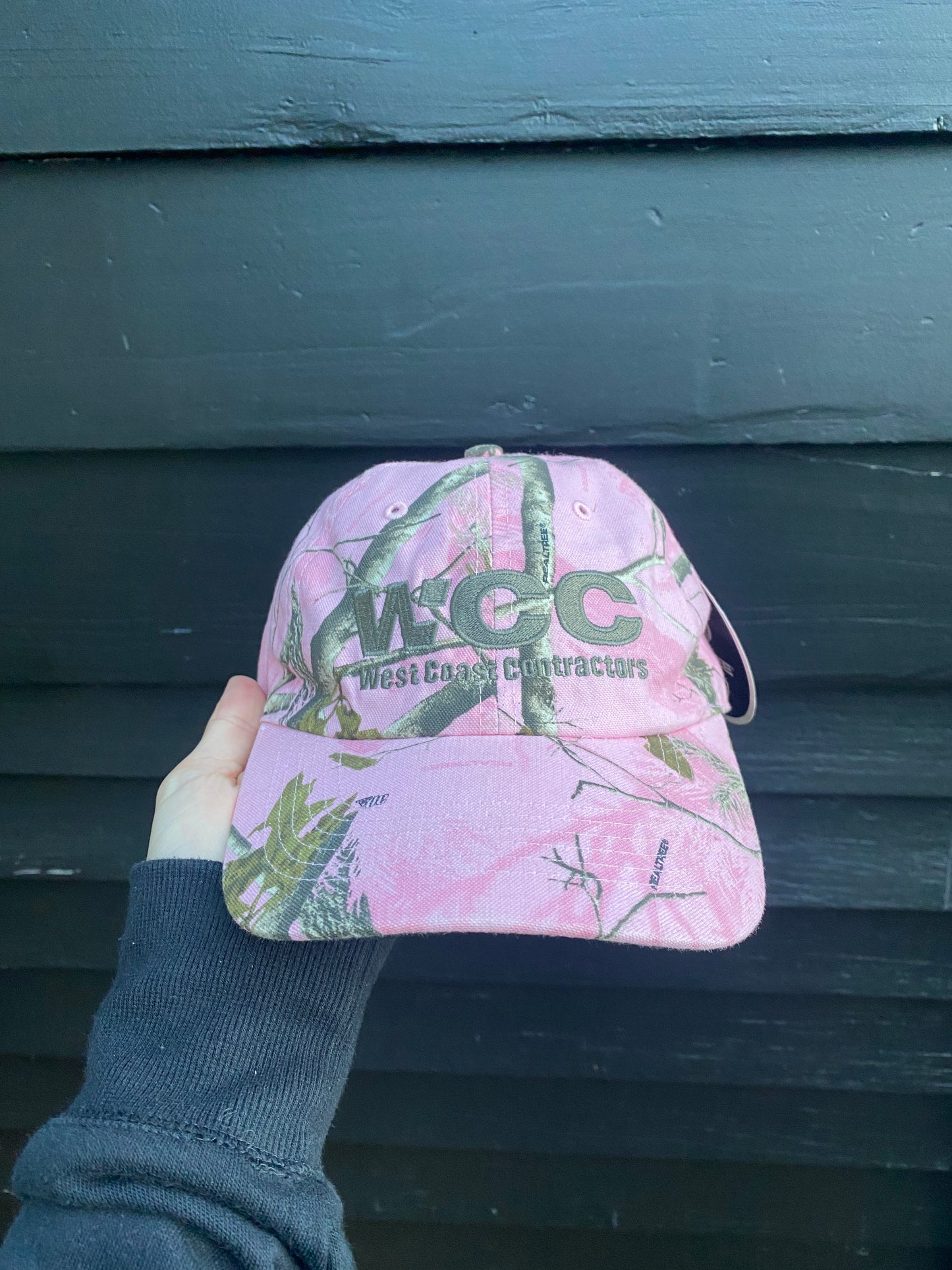 Pink Real Tree Cap