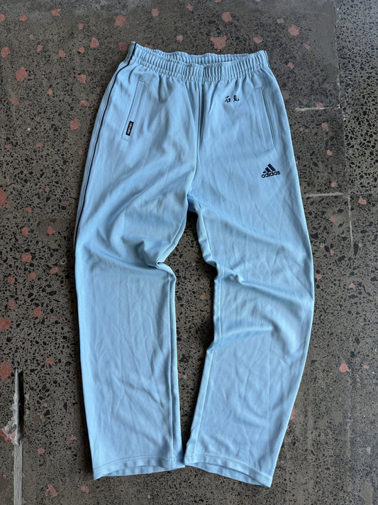 Baby Blue Adidas Trackies - M