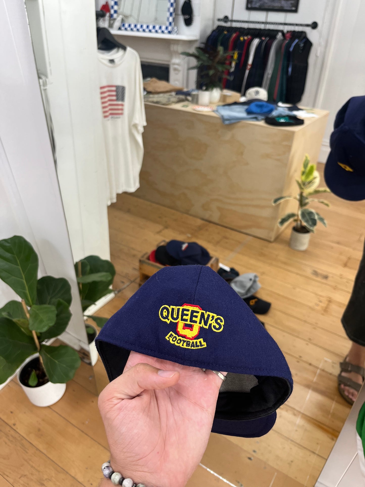 Queens American Football cap