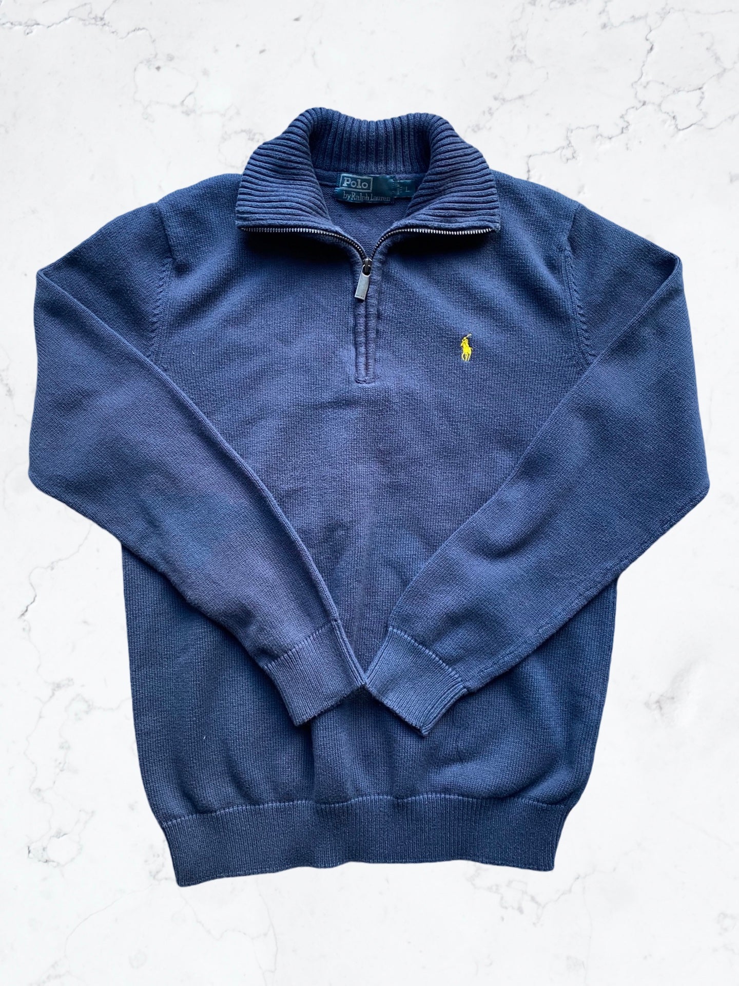 Ralph Lauren Polo 1/4 Zip Sweater - L