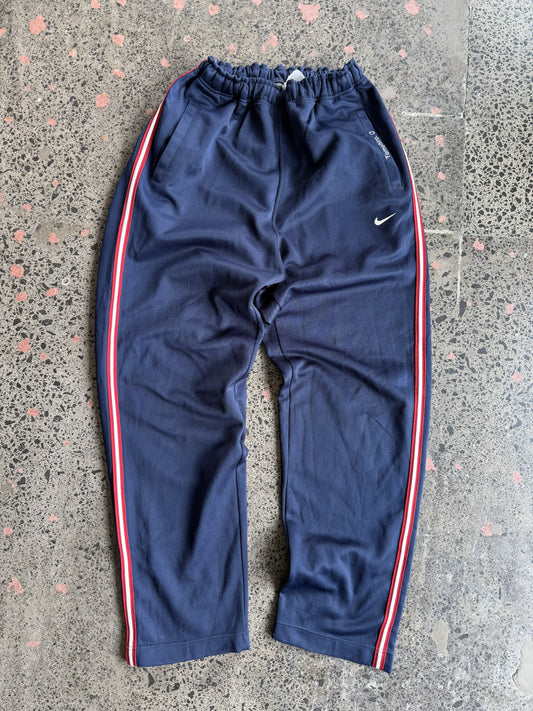 Women's Navy & Pink Nike Trackies - XS/S1